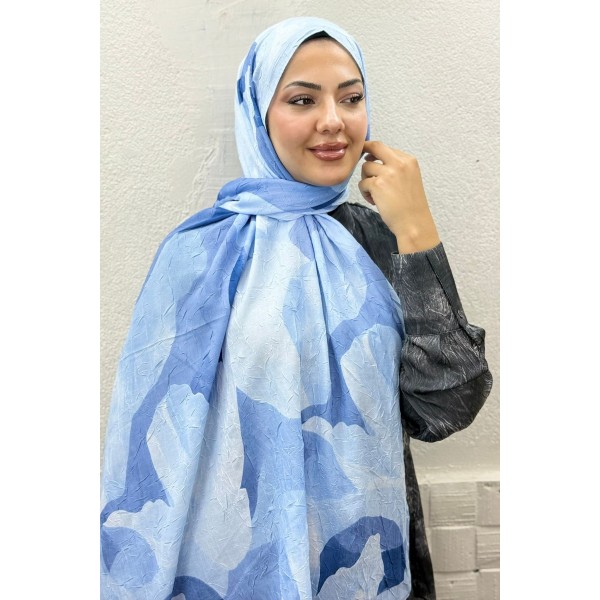 Desenli Bambu Şal 039BM
